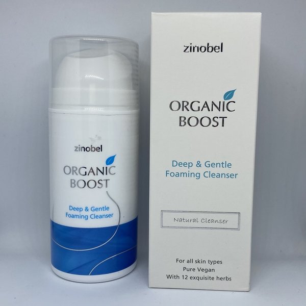 Zinobel Organic Boost deep cleansing & gentle foam
